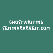 ghostwriting seminararbeit